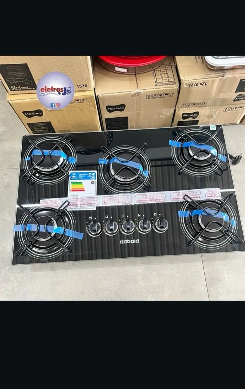 Cooktop 5 Bocas 