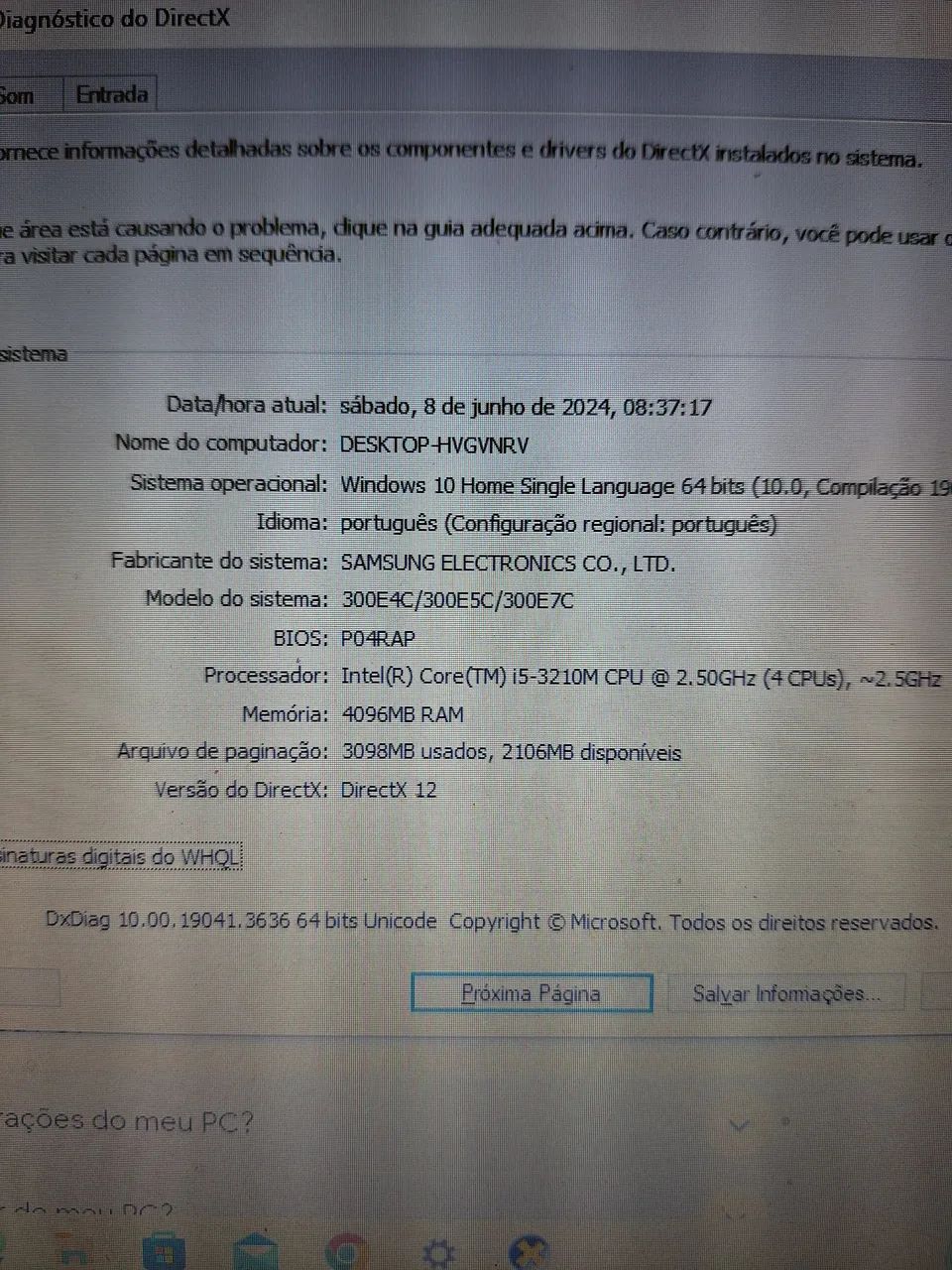Notebook Samsung core I5 3ª geração  - Foto 4