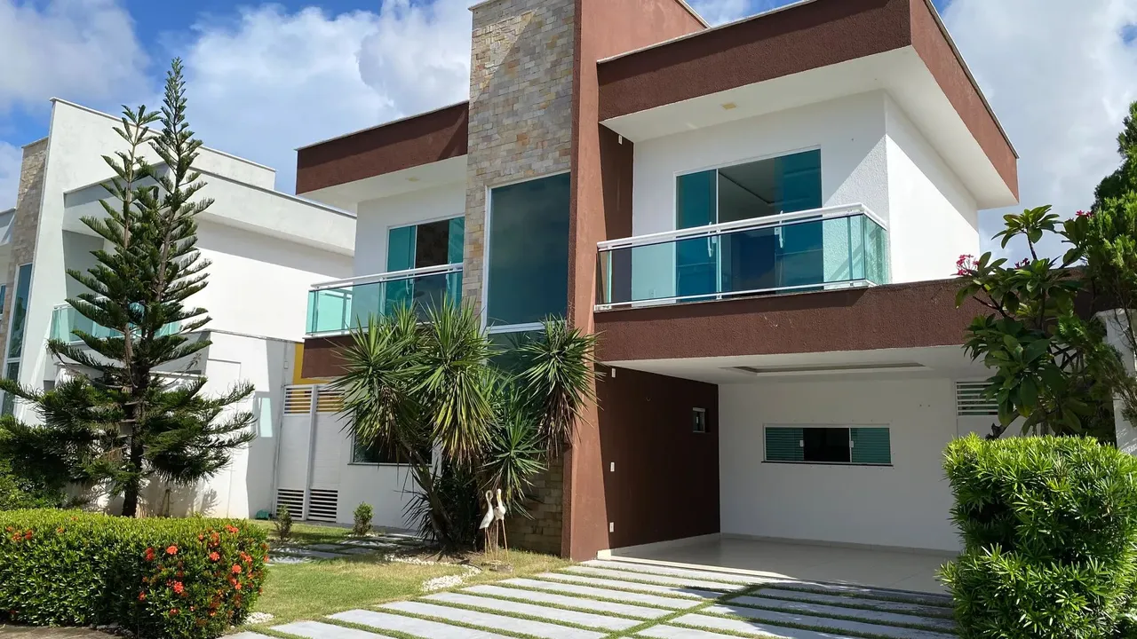 041- ALUGO CASA DUPLEX COM 3 SUÍTES - ARAÇAGY - AO LADO DO ALPHAVILLE