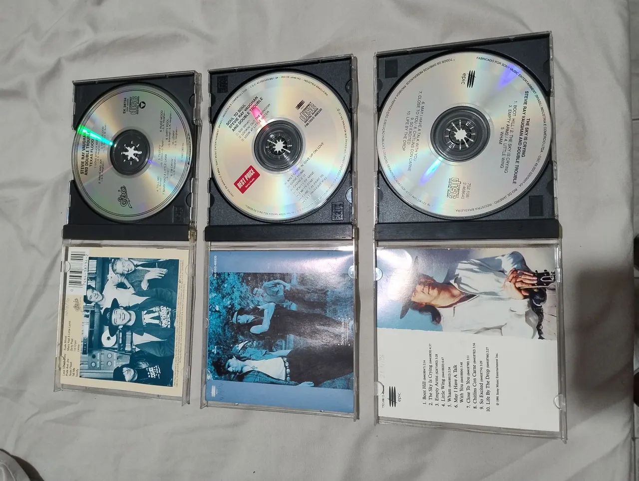 3 CDs Stevie Ray Vaughan (blues) - Foto 2
