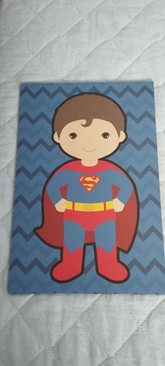 Placas de super heróis infantil  - Foto 4