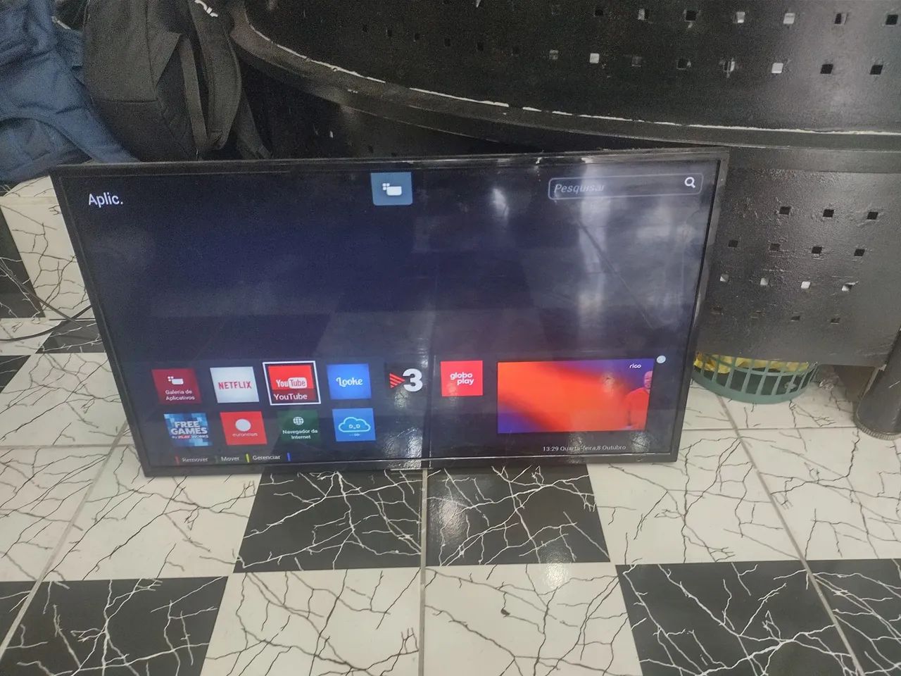 Vendo Smartv Aoc 32 polegadas top de linha com Wi-Fi integrado R$ 750,00 - Foto 5