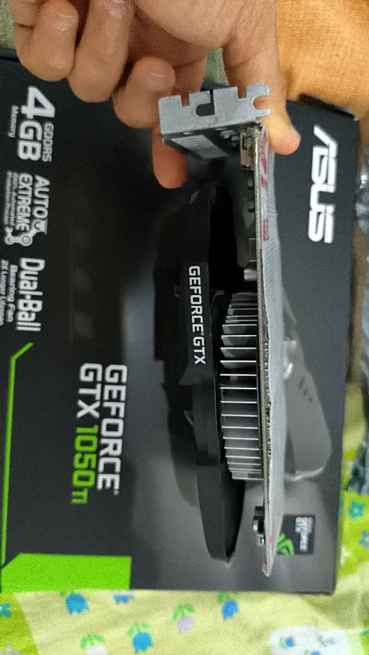 Placa de vídeo Gforce GTX 1050 TI 