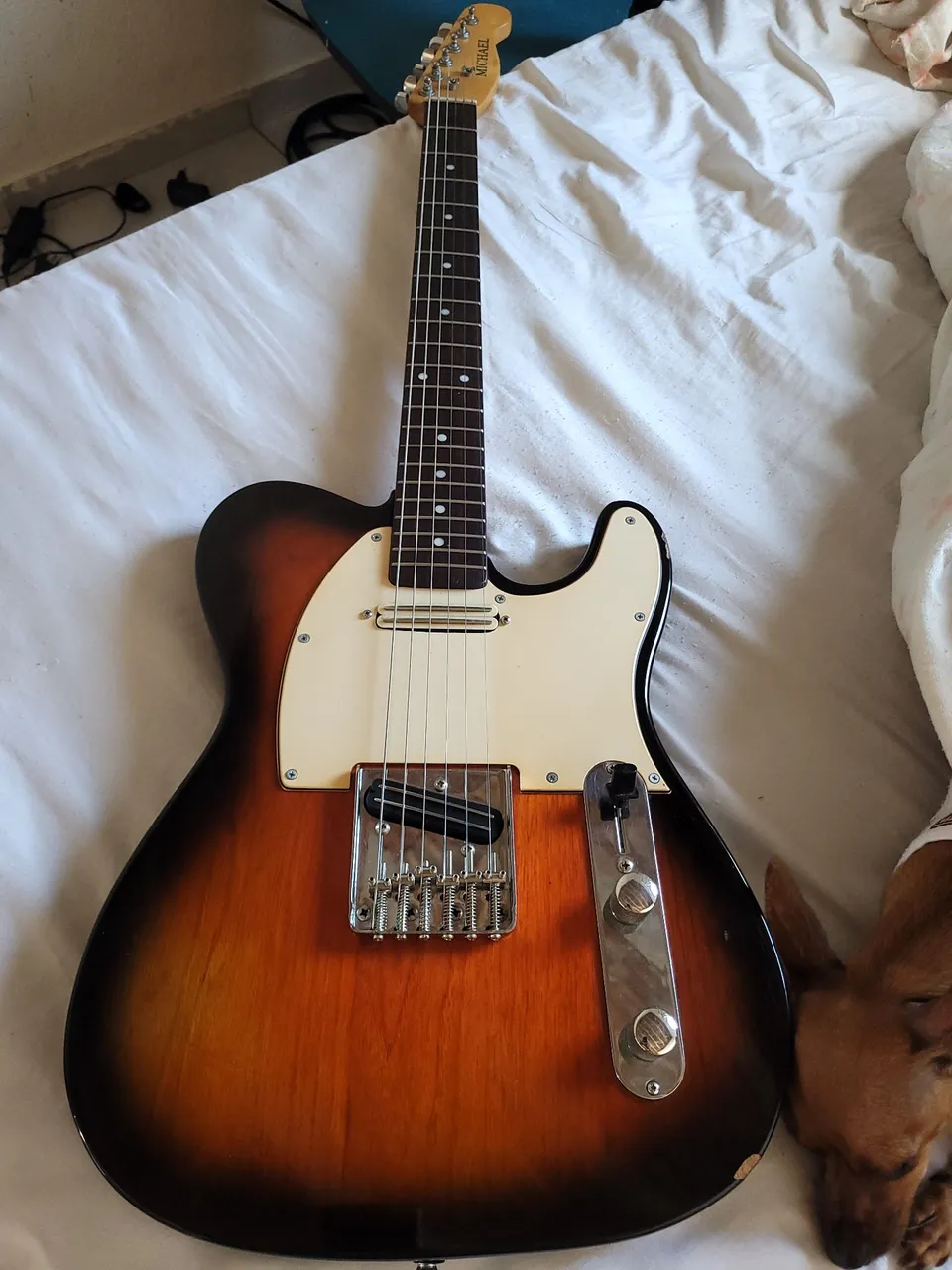 Guitarra Michael Telecaster Sunburst