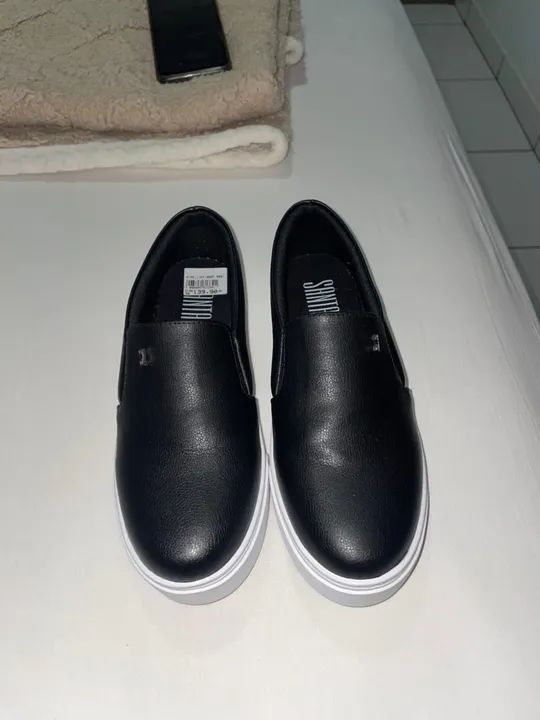 Tênis Casual Feminino Preto - Foto 3