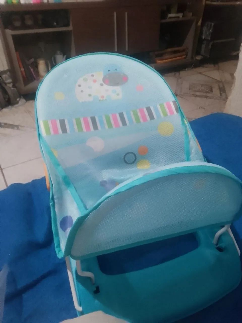Canguru para Bebê,cadeirinha tomar banho banho,ninho bebe,almofada maternidade - Foto 5