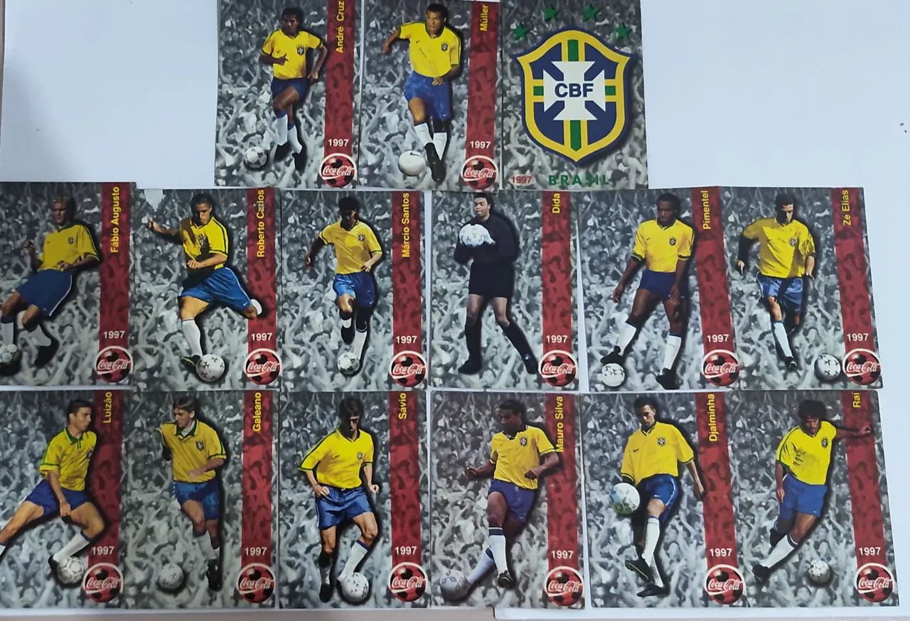  31 Cards Copa do Mundo 98 Coca-Cola