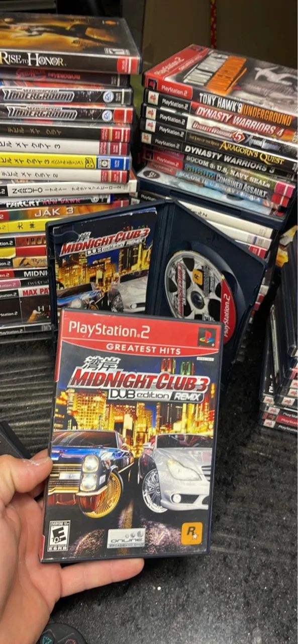PlayStation 2 (PS2) com Jogo hemix 3 troco por outros  - Foto 2
