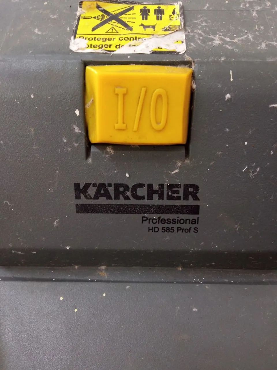 Lavadora Karcher Profissional HD 585 Prof S Usada em bom estado com extensões  - Foto 2