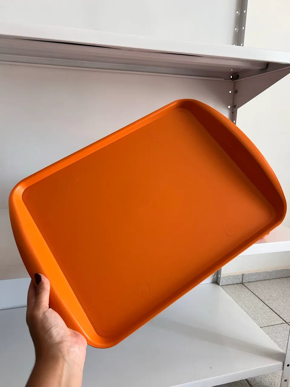 Kit 20 Bandejas Fast food Laranja