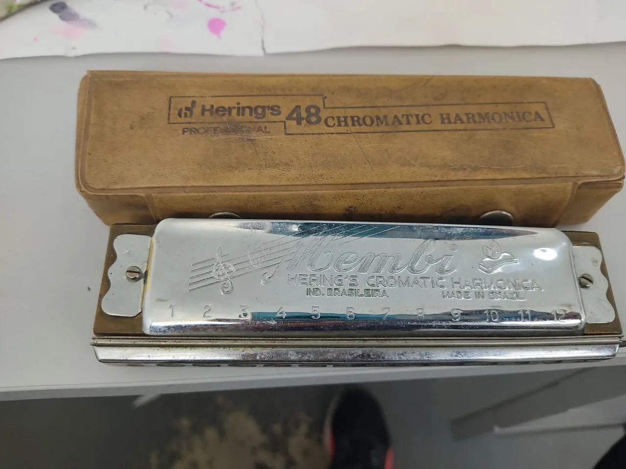 Harmónica pouco usada