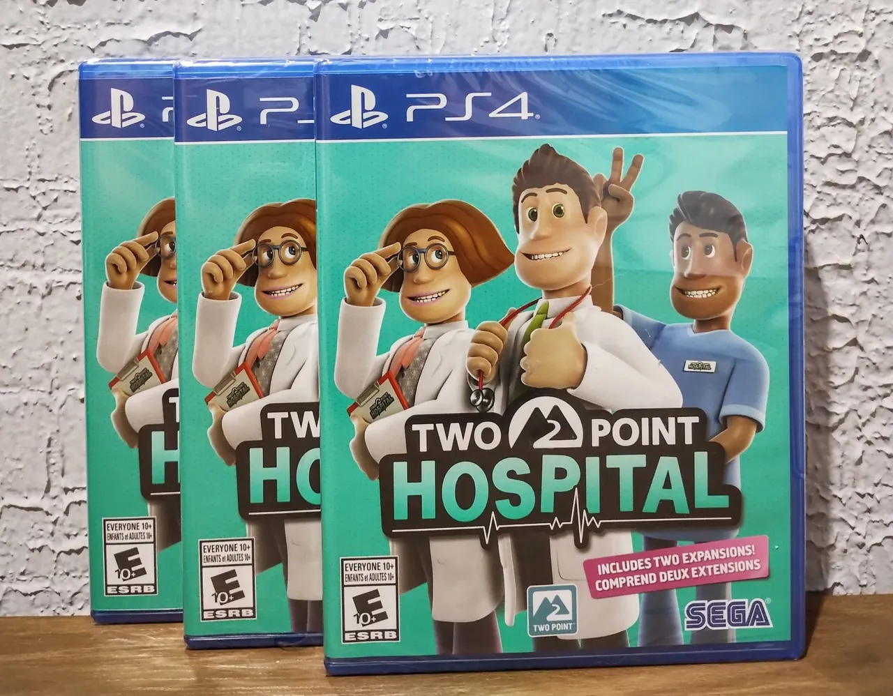 (Lacrado) Two Point Hospital Ps4 ( Aceitamos jogo usado como pagamento)