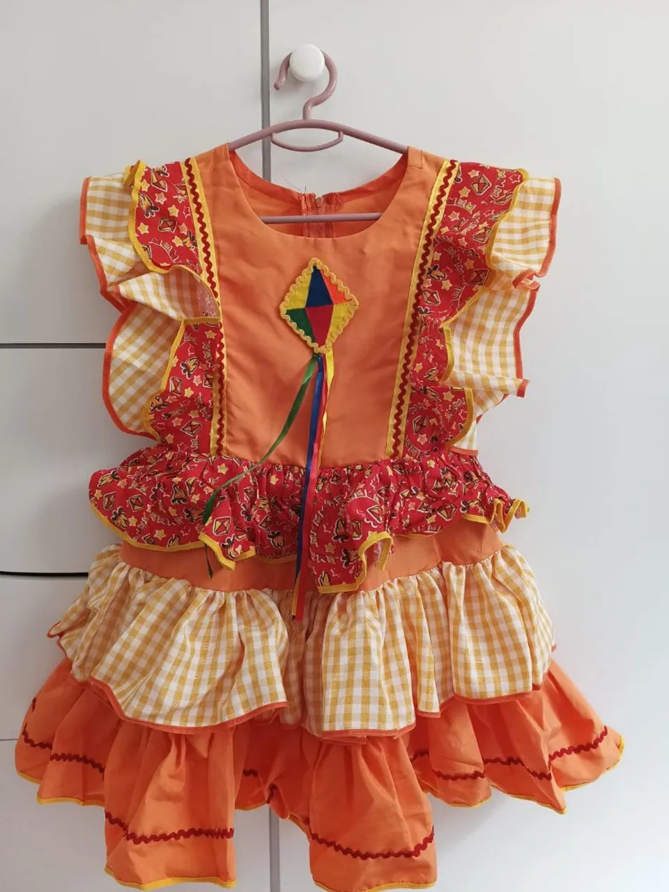 Vestido Festa Junina Infantil