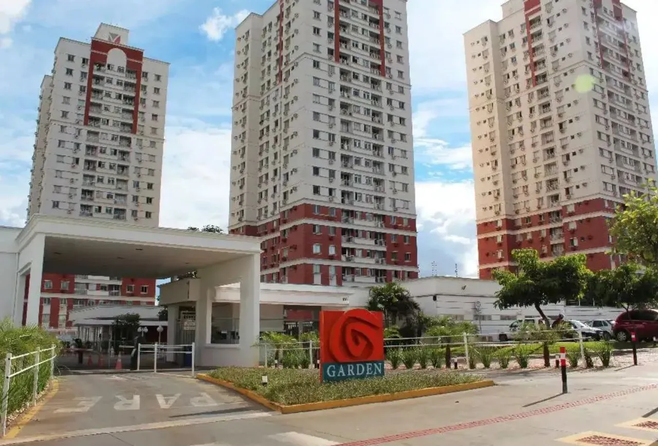 APARTAMENTO MOBILIADO REGIÃO UFMT, COND. GARDEN 3 AMÉRICAS, MOBILIADO, 3 QTOS 1 SUÍTE, DIS