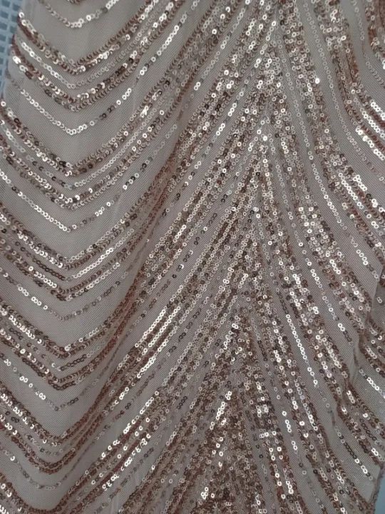 Vestido Longo Dourado Sequined - Foto 4