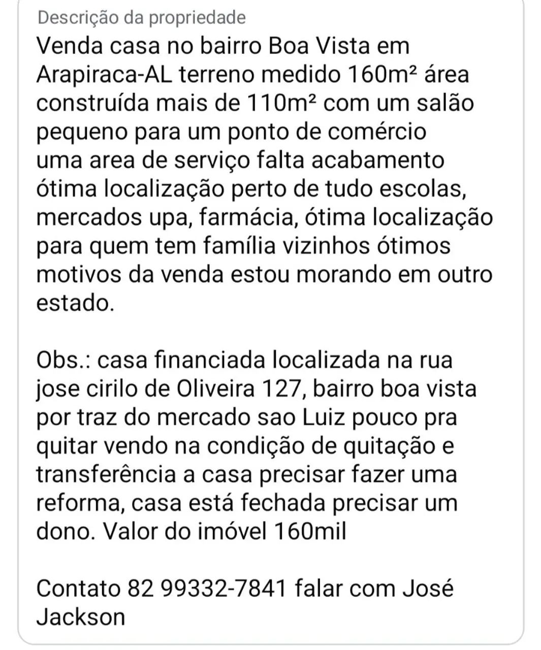 Foto - Arapiraca - Boa Vista