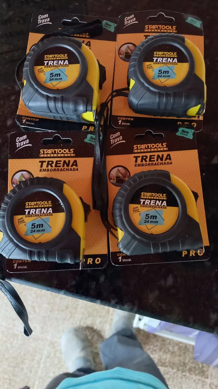 Kit 4 Trenas Emborrachadas StarTools 5m - Novas