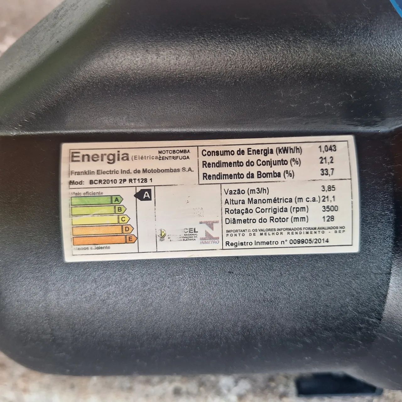 Motobomba Schneider 1CV - Semi Nova (2 dias de uso) + Garantia - Foto 5
