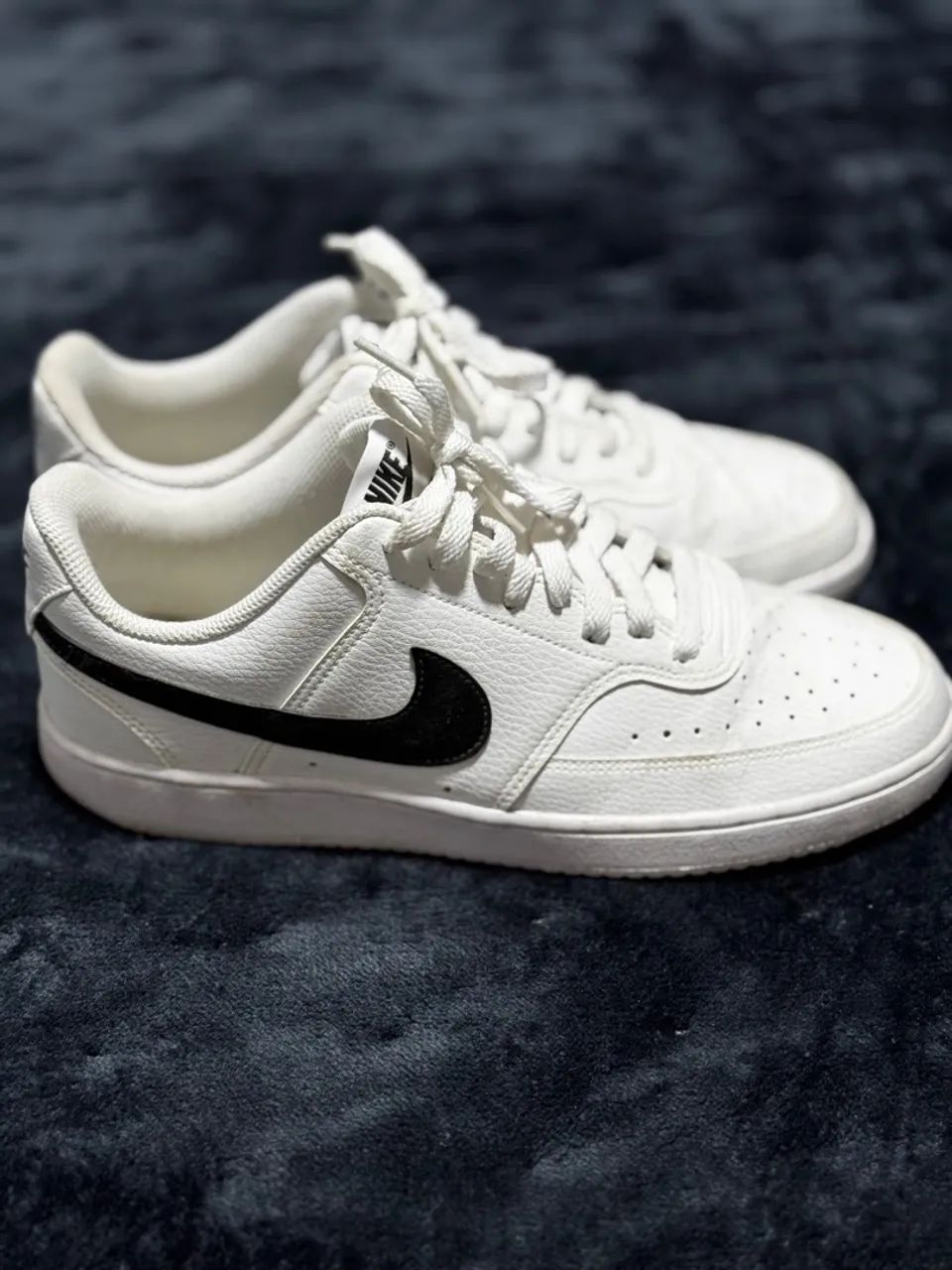 Tênis Nike Court Vision BRANCO/PRETO TAM40 - Foto 3