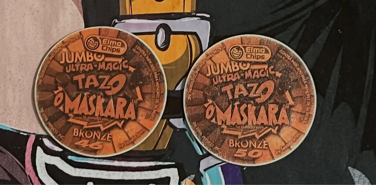 Tazos Maskara Jumbo Ultra Magic - Gigan Tazo O Maskara