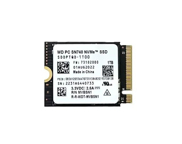  SSD Western Digital WD SN740 1TB M.2 2230 Pci-e Gen4 NMVe | Steam Deck | Asus Rog Ally - Foto 2