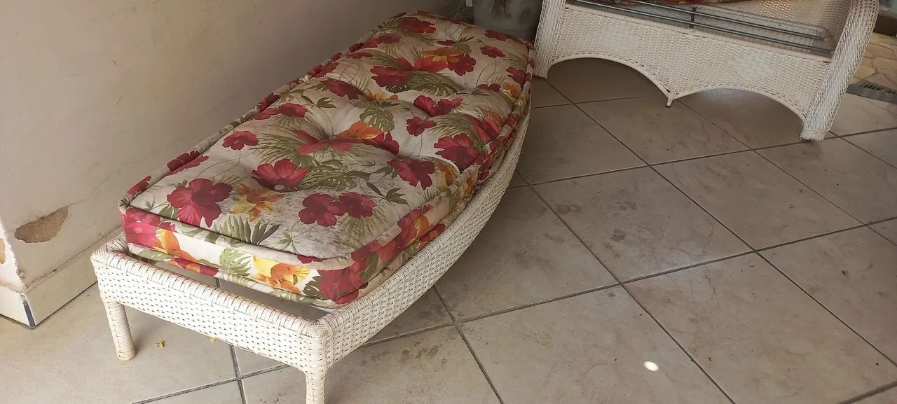 Banco de Vime área externa - Foto 2