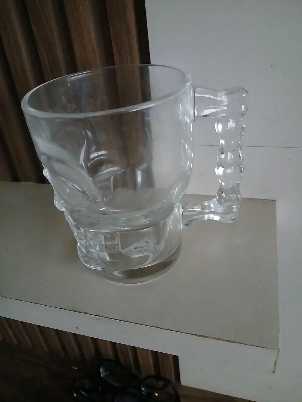 Caneca Caveira de Vidro - Foto 3