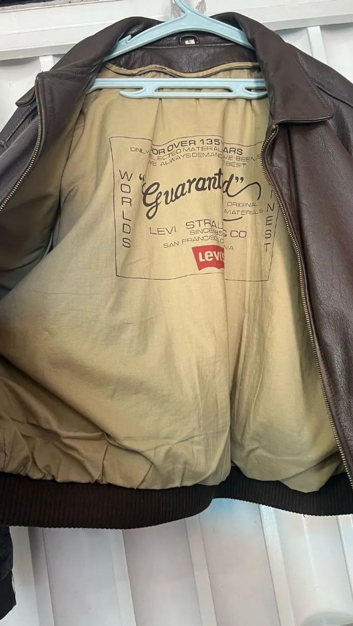 Jaqueta de Couro Levis - Foto 4