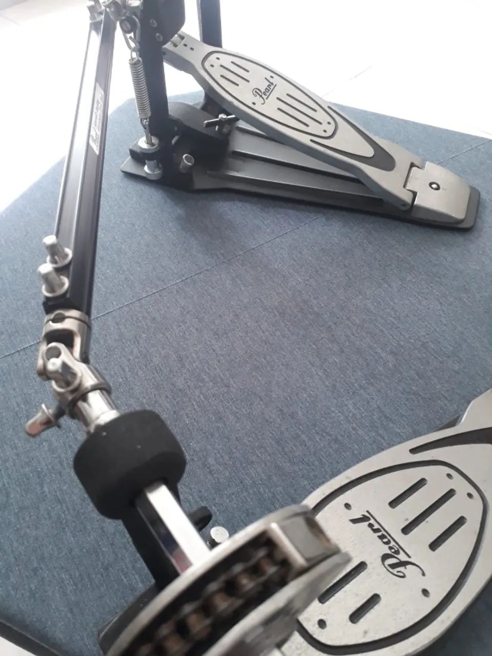 Pedal Duplo Pearl P-902 Power Shifter Duo Beat Pearl