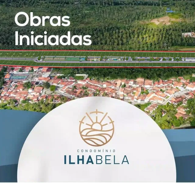 Lançamento - condomínio fechado ilha bela- lotes com 244m2 apartir de 199 mil