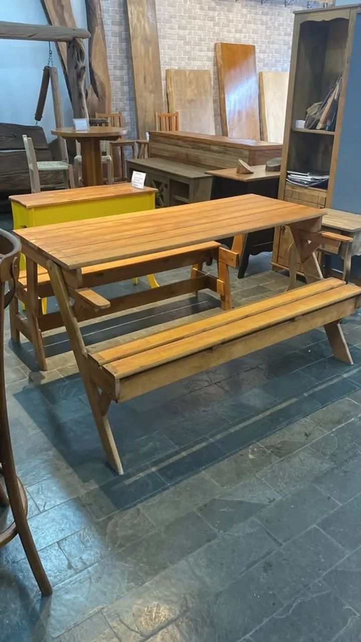 Banco Vira Mesa  - Foto 2