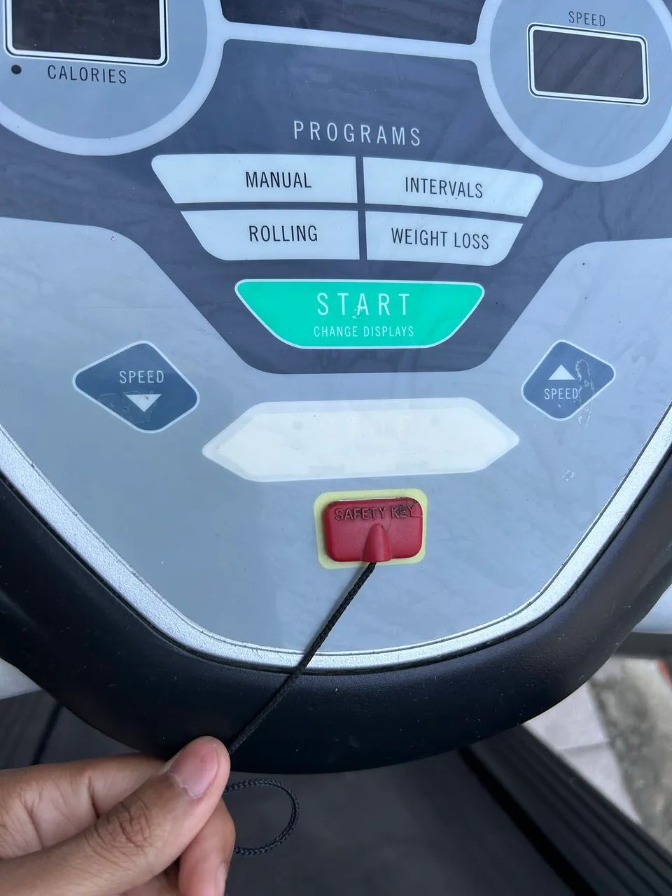 Esteira treo fitness t208