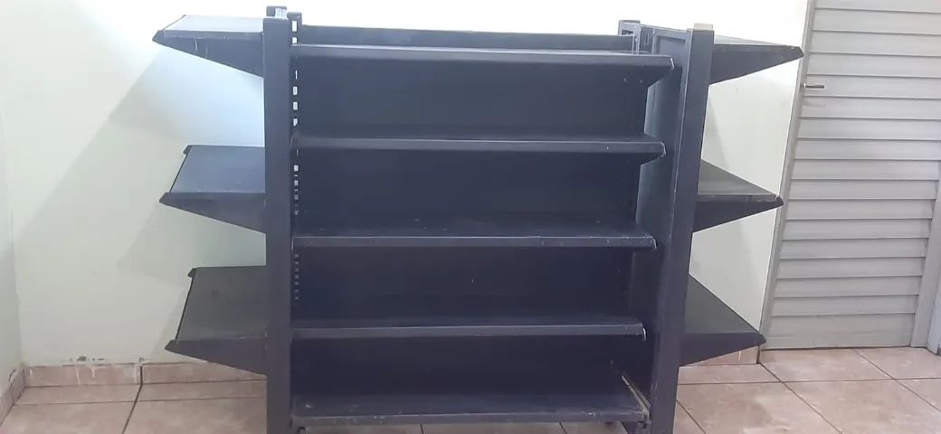 2 Prateleiras Bem Resistentes com mais de 30 espaços para Supermercado - Foto 2