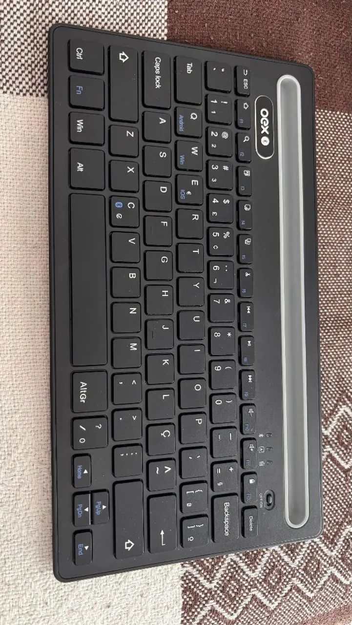Teclado OEX Bluetooth para Tablet e Celular - Foto 4