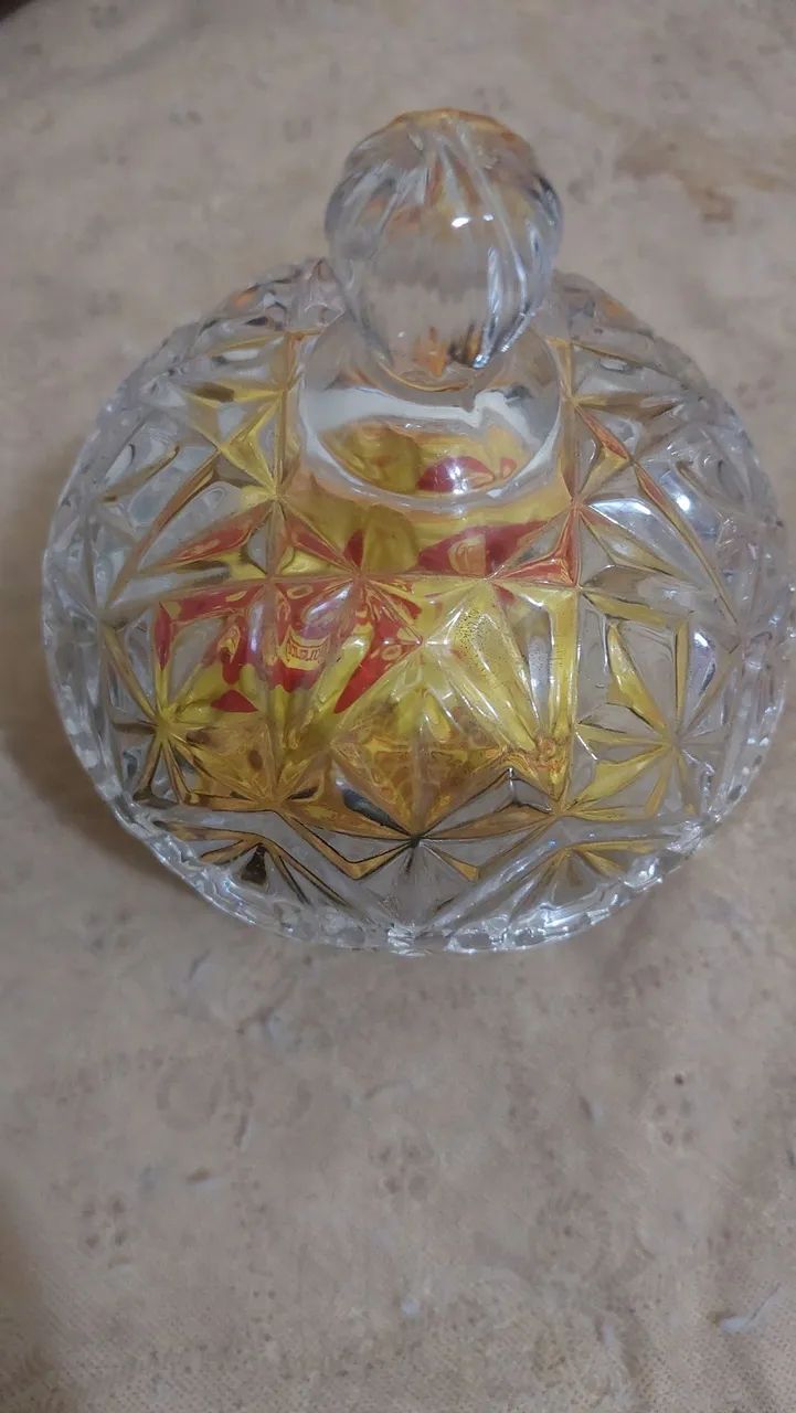 Bomboniere de Cristal Conjunto de pote de vidro para decoração - Foto 3
