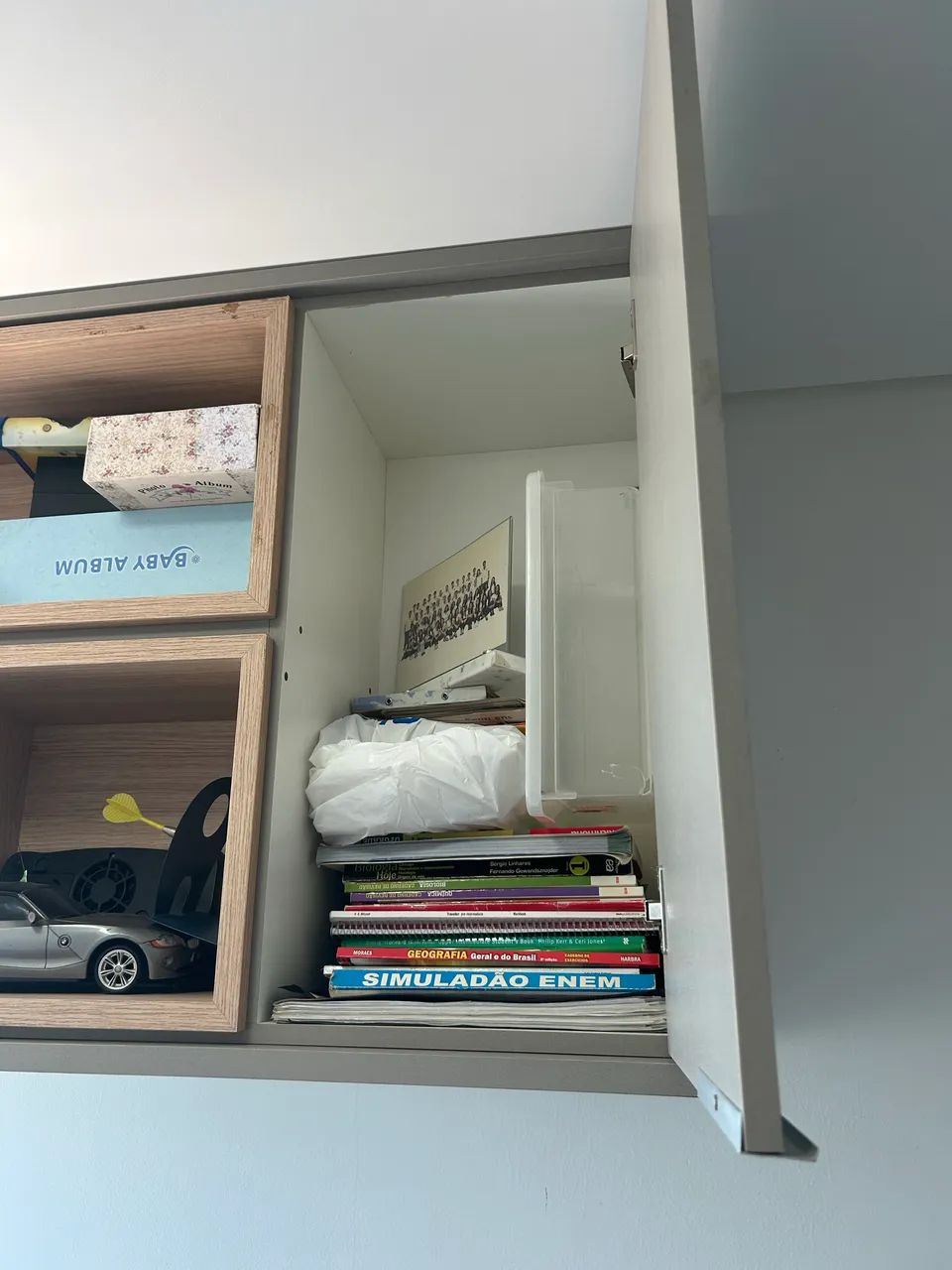 Móvel Prateleira Cinza64861557619713123