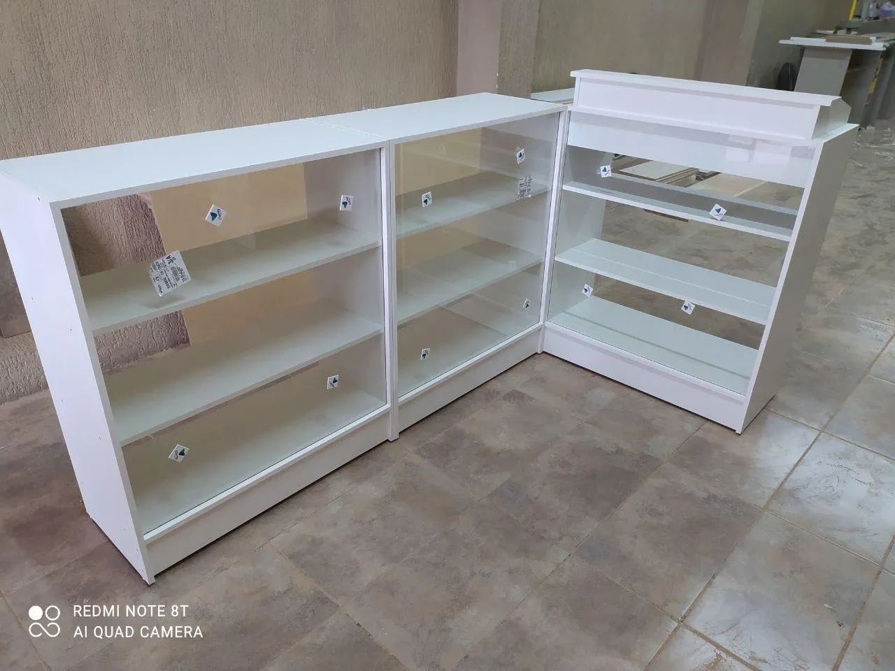 BALCÃO CAIXA VITRINE - NOVO - ENTREGA RÁPIDA 