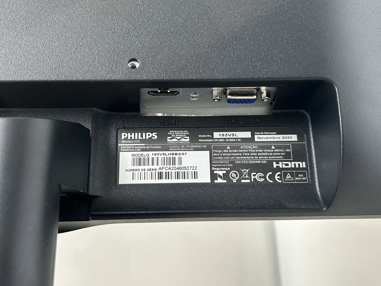 Monitor Philips 193V5LHSB2/57 - Foto 4