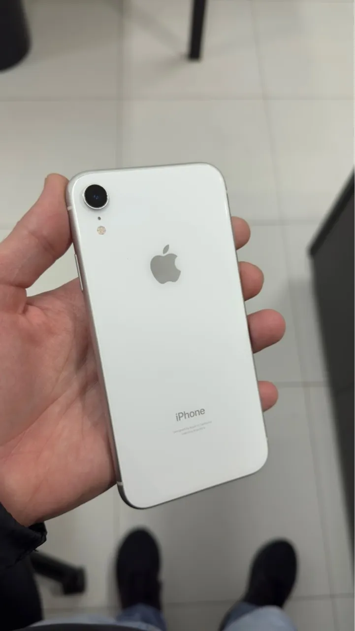 iPhone XR 256GB BRANCO impecável