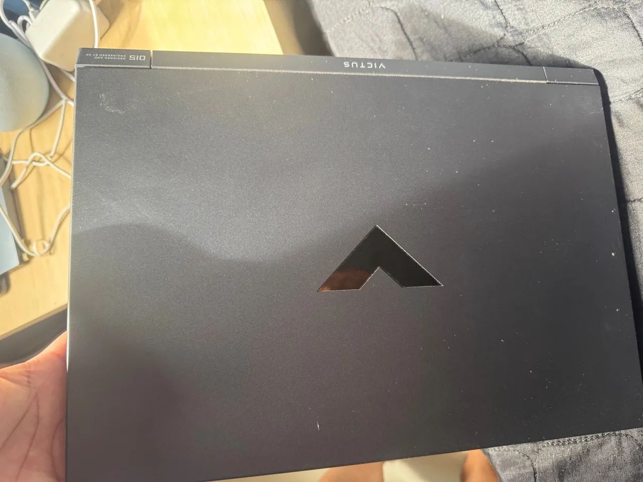 Notebook HP Victus pol 15.6  seminovo e com cx - Potente e Estiloso - Foto 6