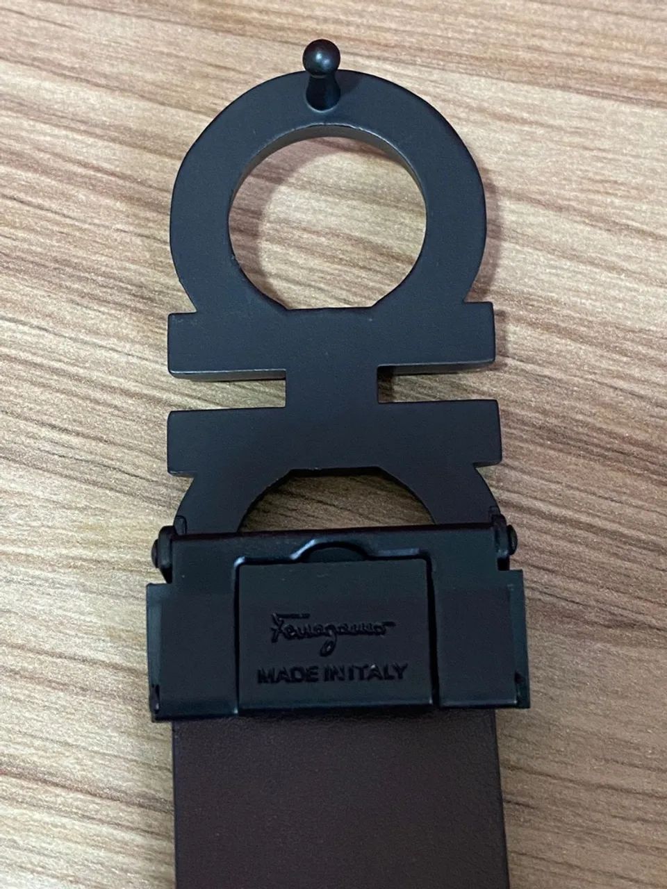 Cinto Salvatore Ferragamo Gancine Original Black  - Foto 2