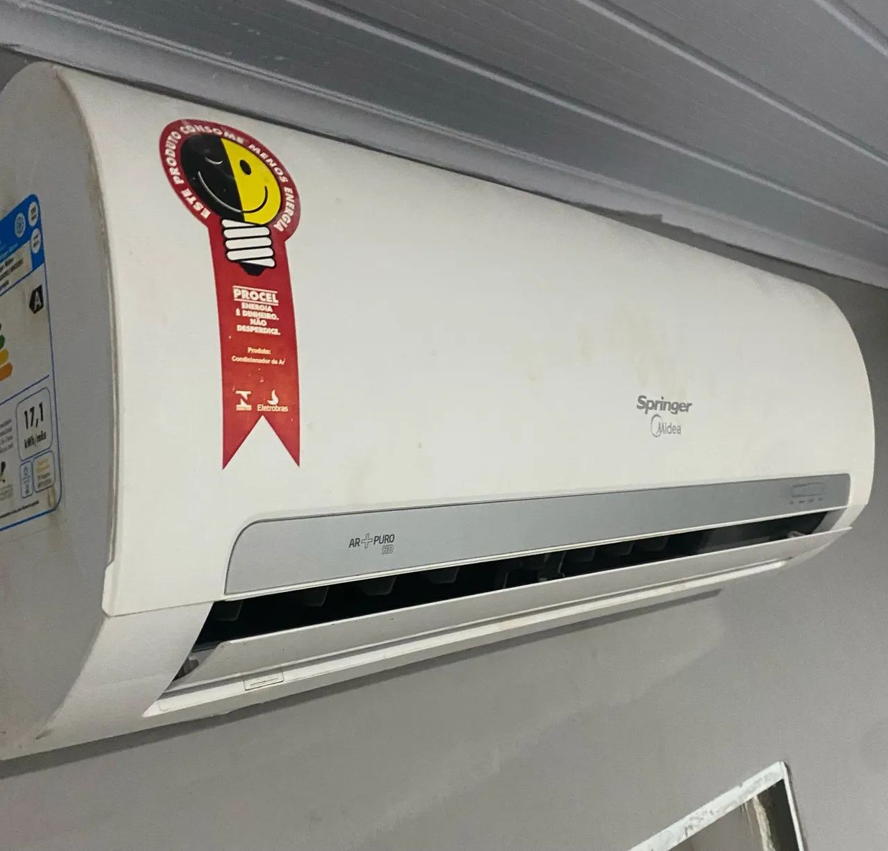 Ar Condicionado Springer Midea 9000 BTUs Frio