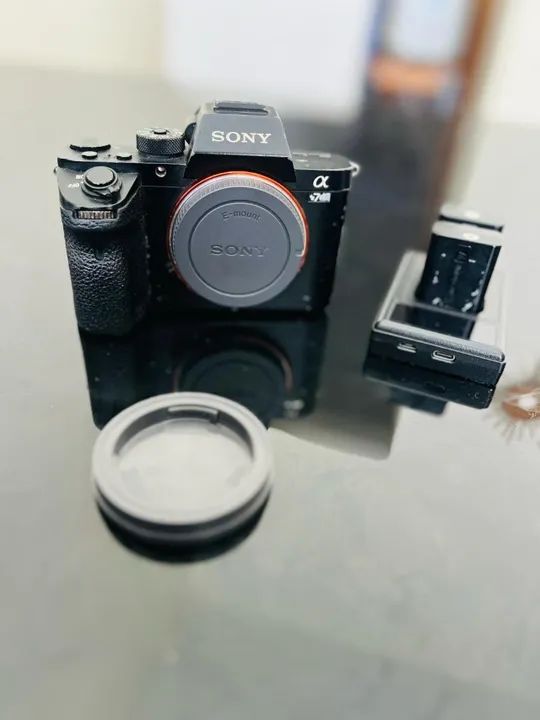 Câmera Sony a7sii  aceito equipamento como parte de pagamento  - Foto 3