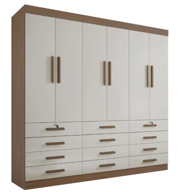 Guarda Roupa 6 Portas 2,30m