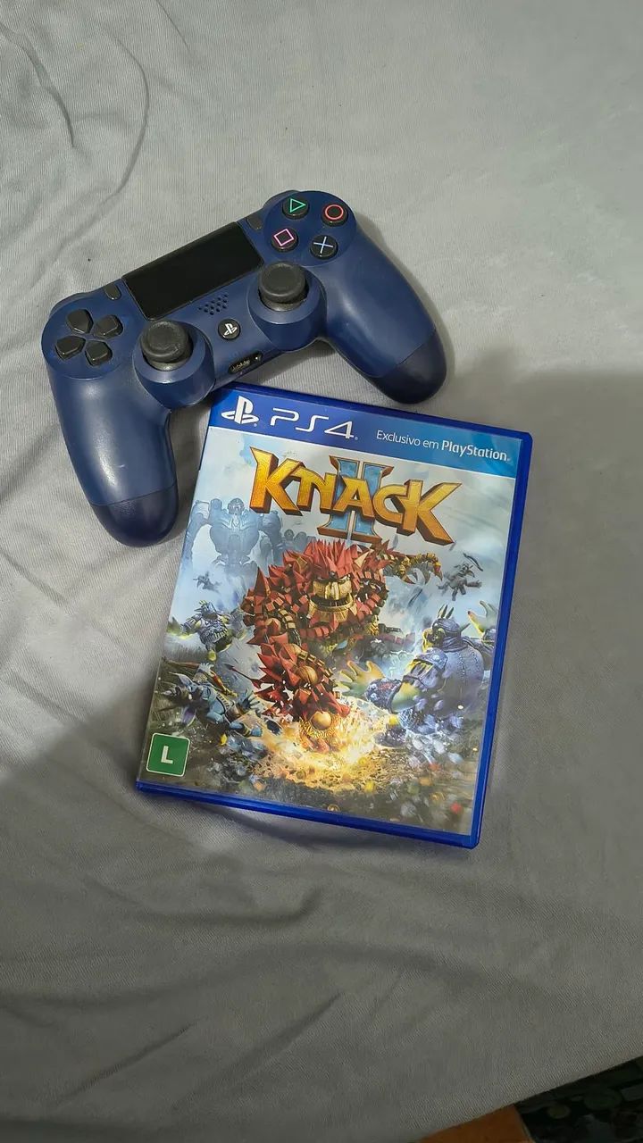 Controle e jogo PS4