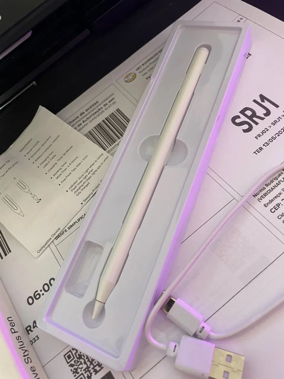 Caneta Stylus Pen compatível iPad Air sem Uso  - Foto 4
