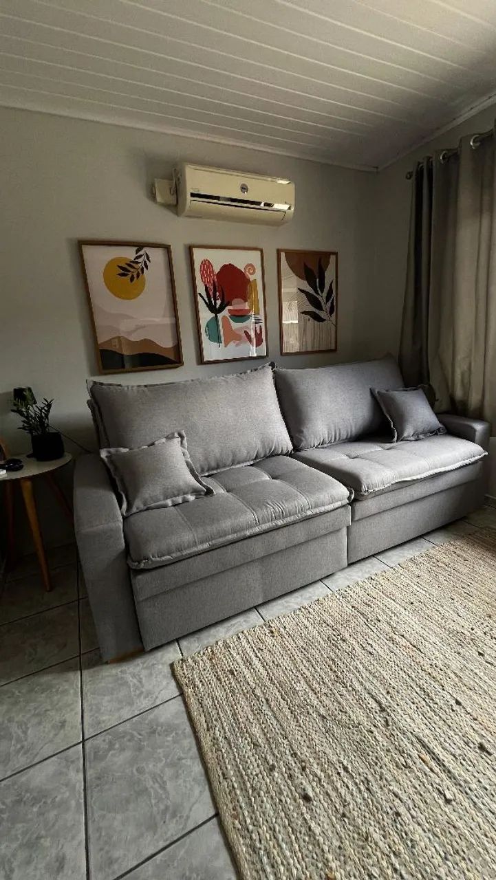 Sofa cama aproveitamento Maximo interno  - Foto 3