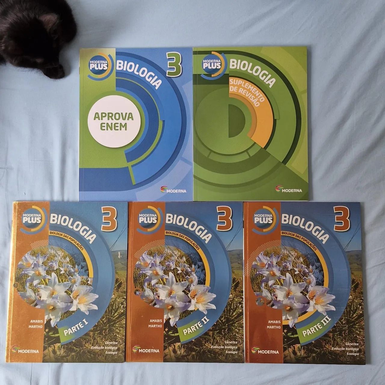 Livros Biologia 3 - Moderna Plus