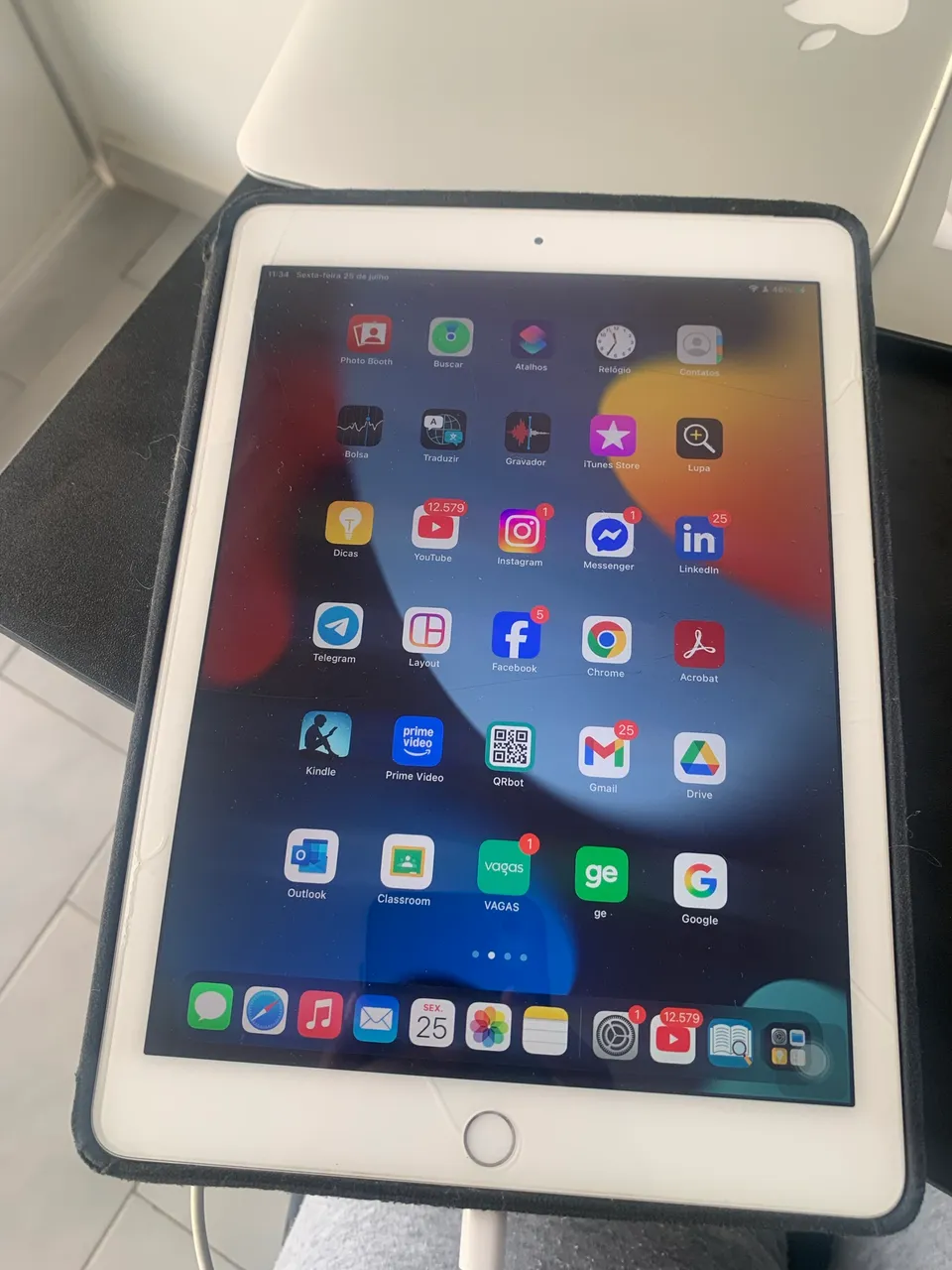 iPad本体 iPad Air2 128GB A1566 MGTX2J/A 4HEWG5W1 Apple iPad Air 2 A1566 128GB - Seminovo