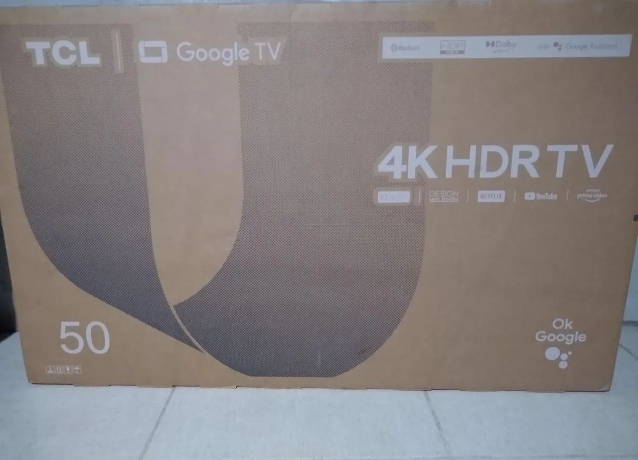 Tv TCL 50 polegadas nova na caixa